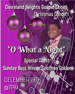Gospel Choir Holiday Concert – December 19