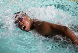Swim Team Hosts Final Competition in Current Pool