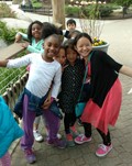 Students originally from Nepal take a trip to the zoo.