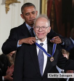 Richard Garwin and President Obama (credit: Getty Images)