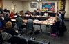 The CH-UH Board of Education met with city of Cleveland Heights leaders on Monday.