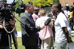 Charles Conwell Talks to Channel 5