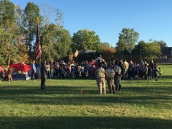 Flag lowering