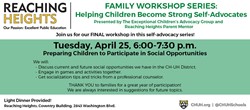 Exceptional Children's Advocacy Group Family Workshop Series