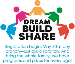 Dream, Build, Share logo