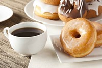 Donuts with coffee