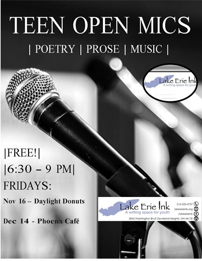 Open Mic night flyer