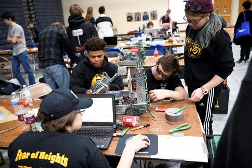 Robotics Team at Wooster Competition