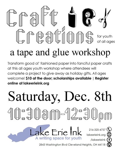 Craft Creations flyer