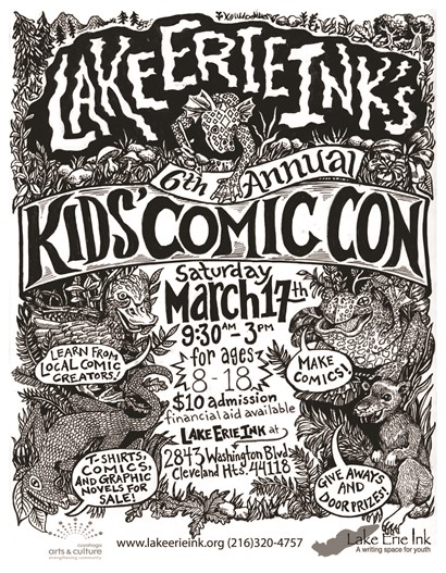 Kids Comic Con Flyer