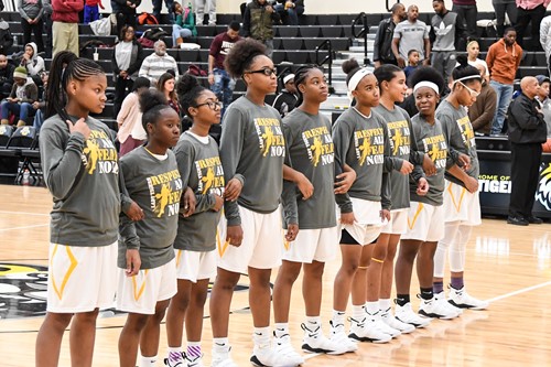 Heights High girls basketball team