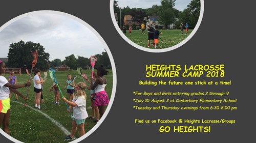 Heights Lacrosse ad