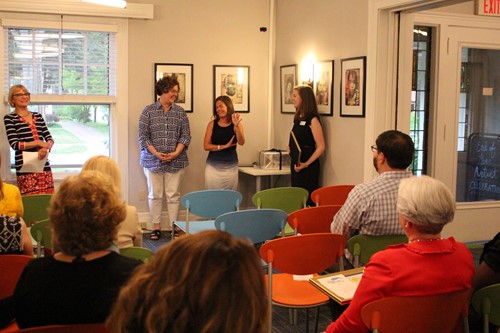 Meghan McMahon and Sue Pardee receive award