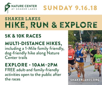 Shaker Lakes Hike Flyer