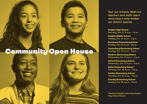 Schedule of CH-UH Open Houses