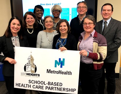 CH-UH Board members and MetroHealth Representatives