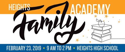 Heights Family Academy flyer