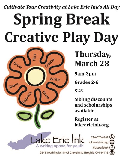 Creative Play Days flyer