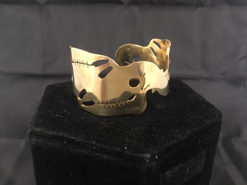 gold cuff bracelet