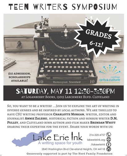 teen writers flyer