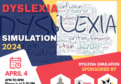 dyslexia event flyer