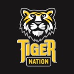 Tiger Nation 2 Color on Blk Nice