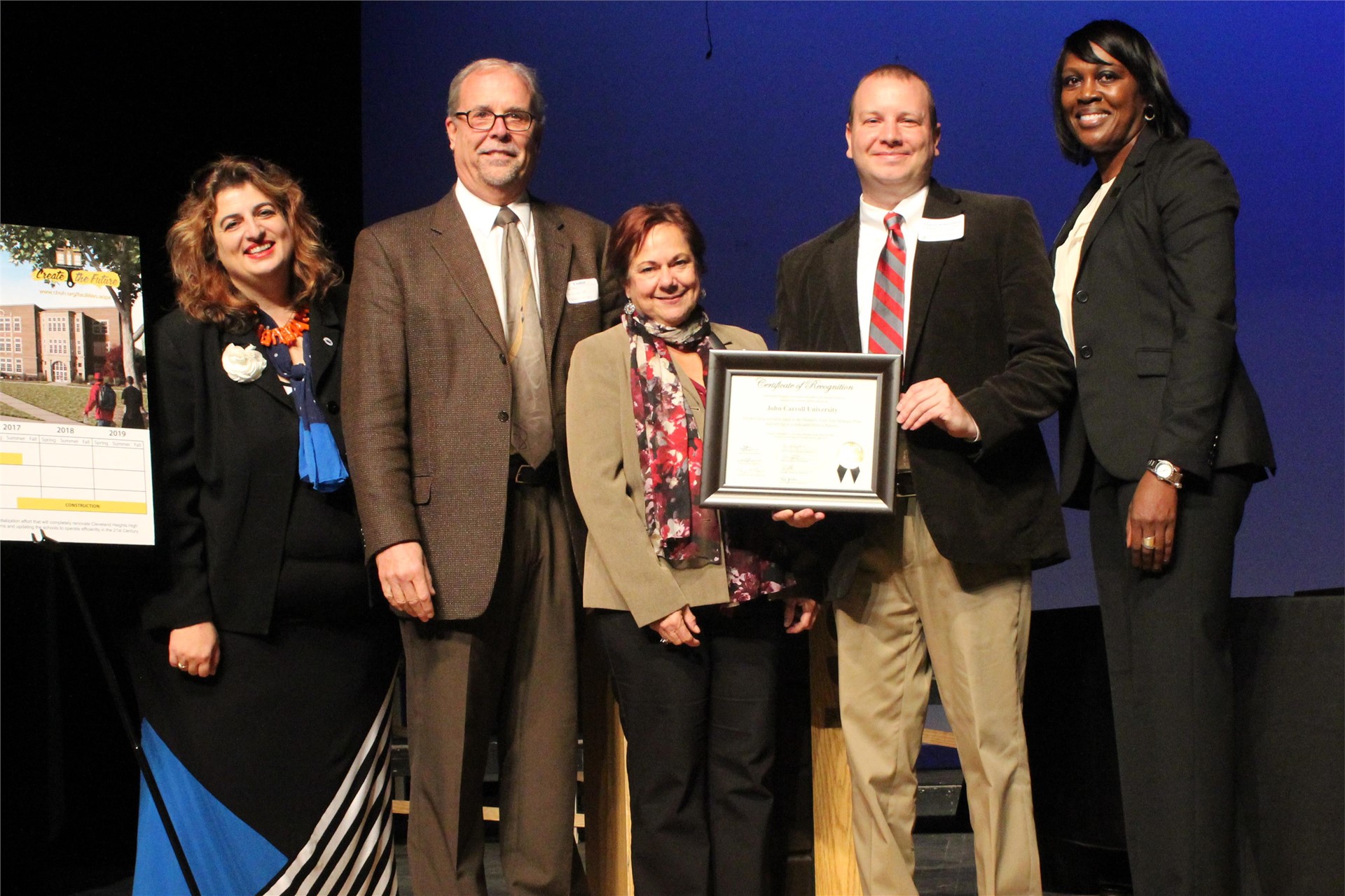 CH-UH recognizes John Carroll University.