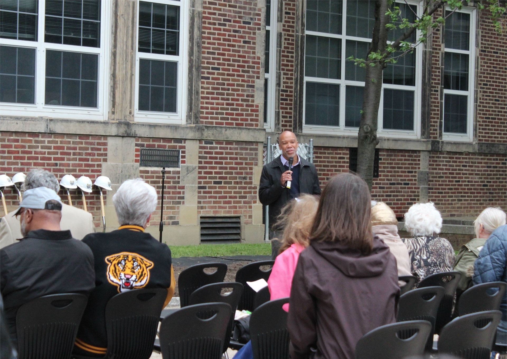 Citizens for Our Heights Schools member Dave Tabor 