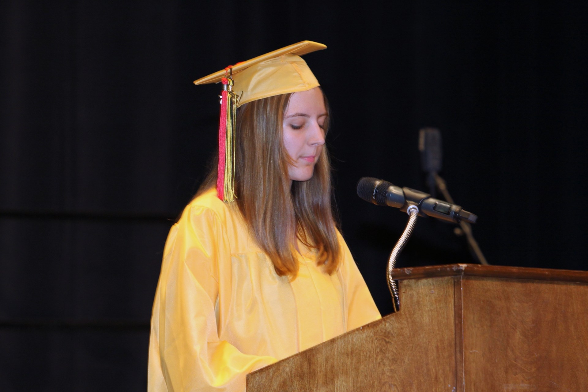 Student Speaker Gabriella Russo