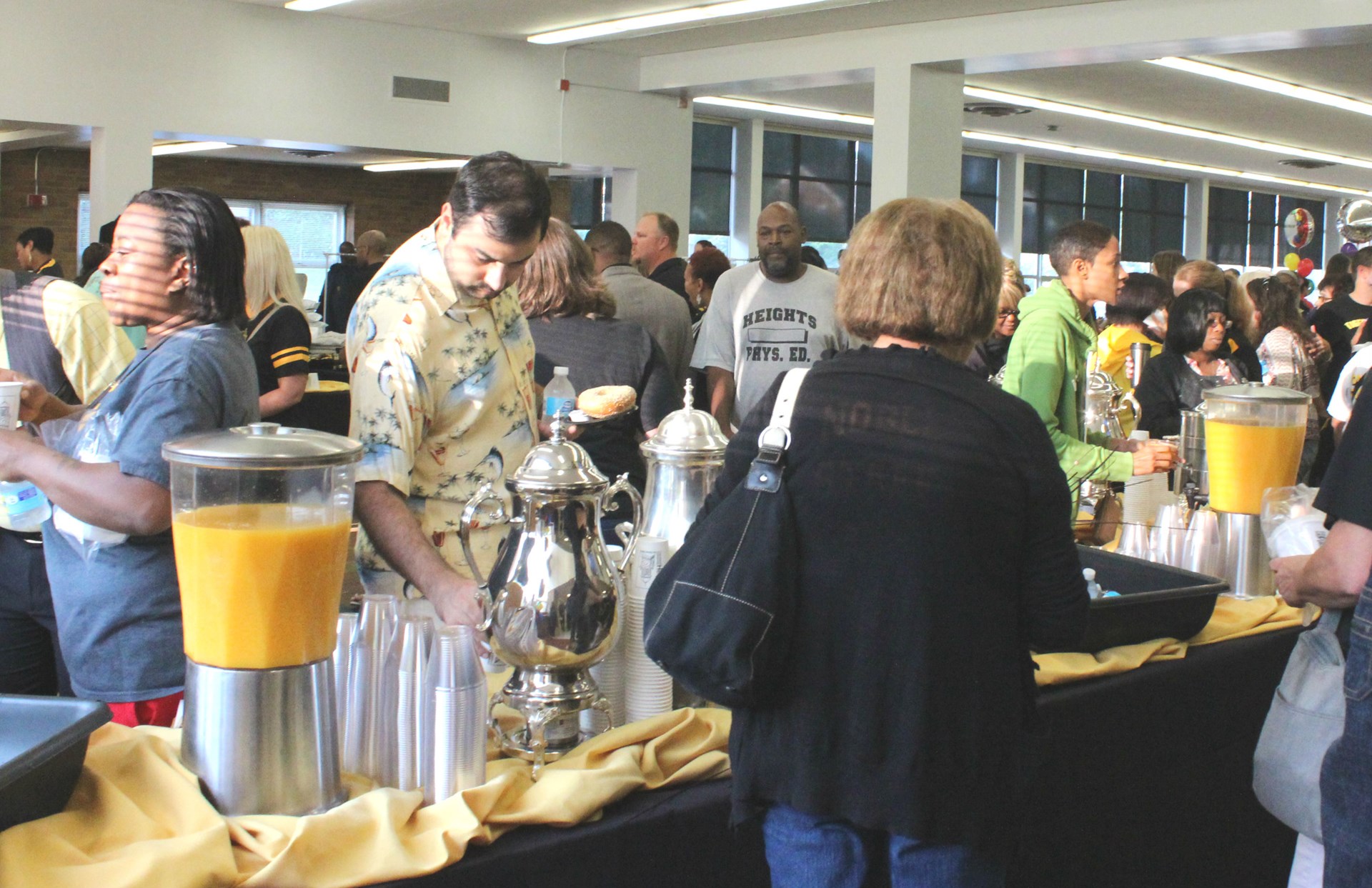 Tasty food on Convocation Day 2015