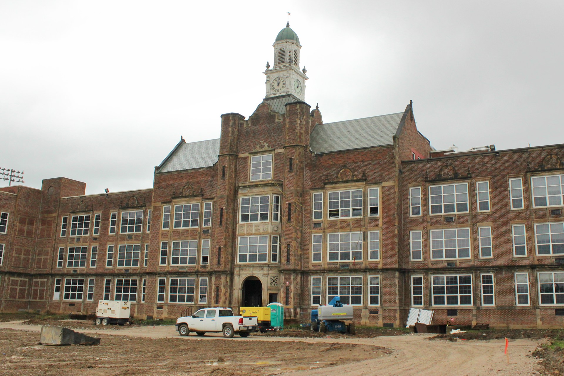 Heights High Construction Progress - October 2015