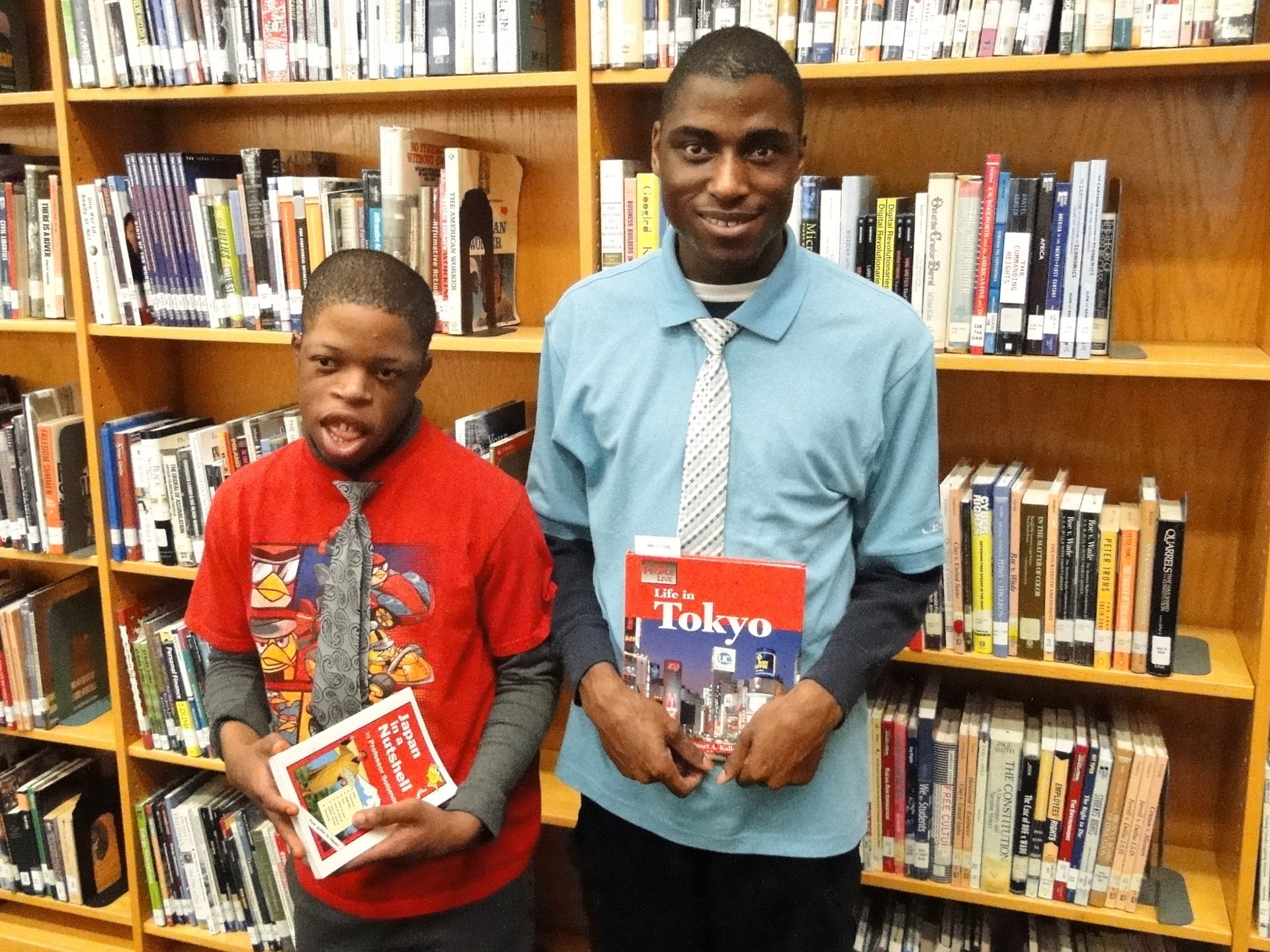 Sporting Ties in the Library