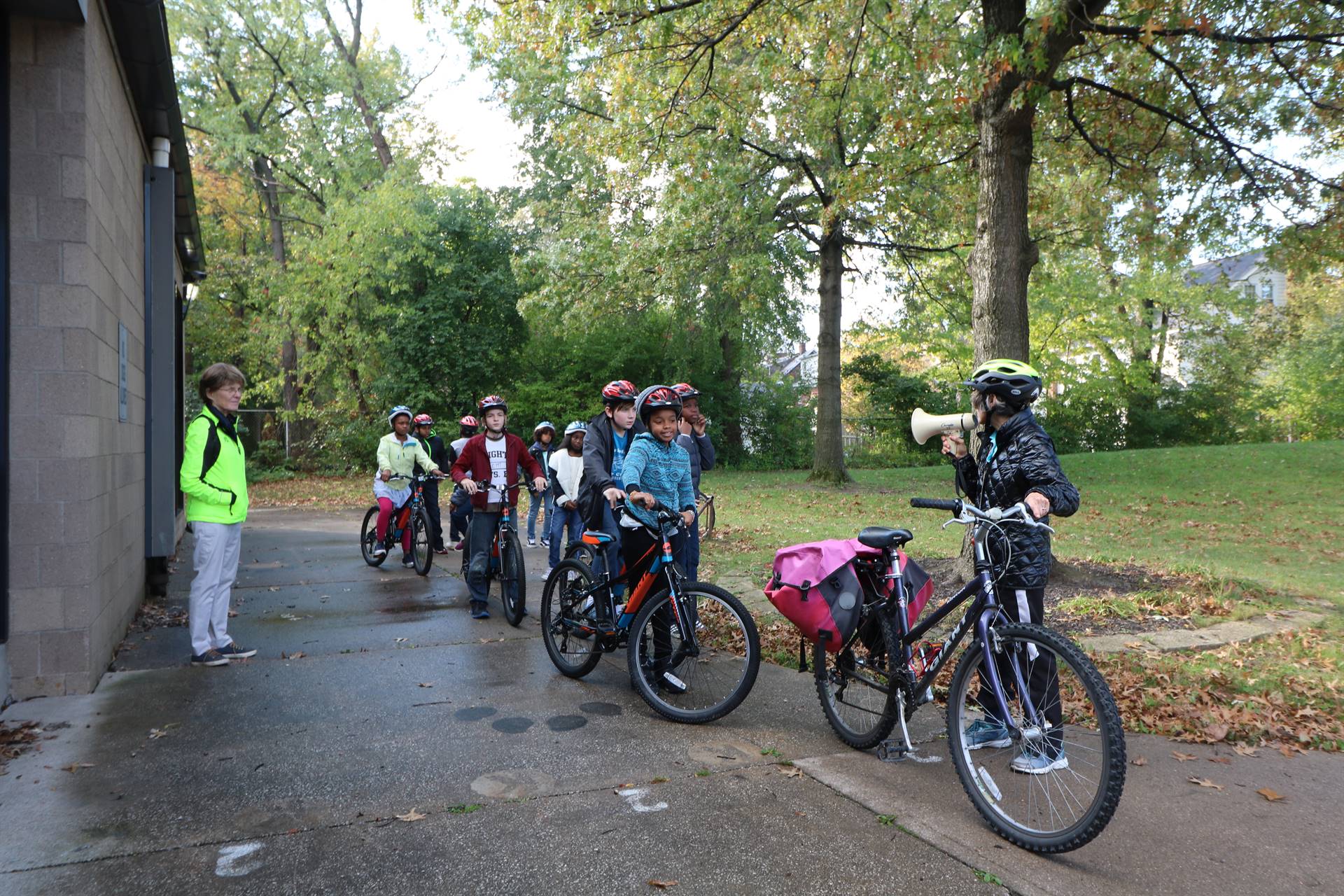 Ms. Stratton's Class Uses Bike Fleet