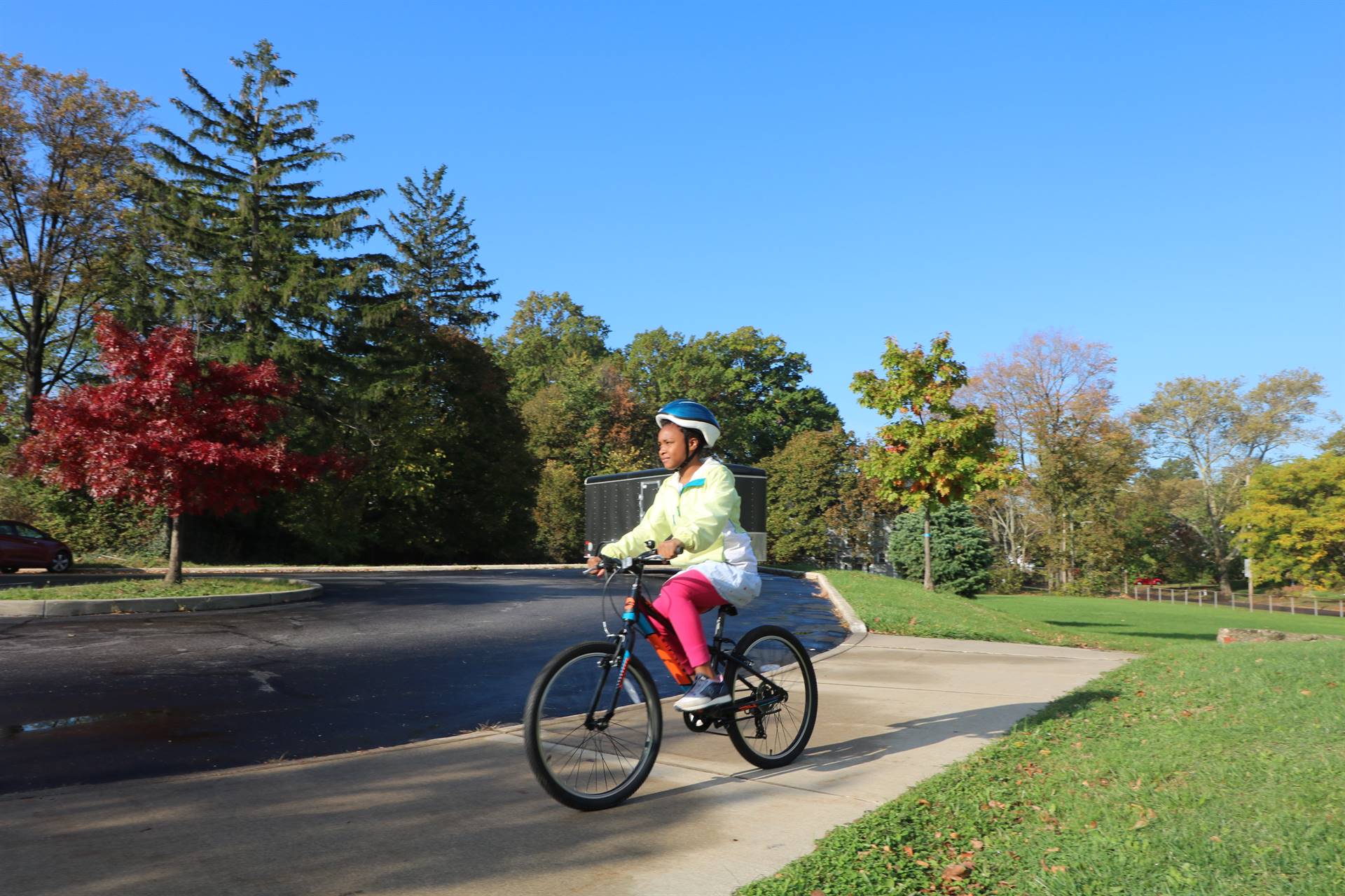 Ms. Stratton's Class Uses Bike Fleet