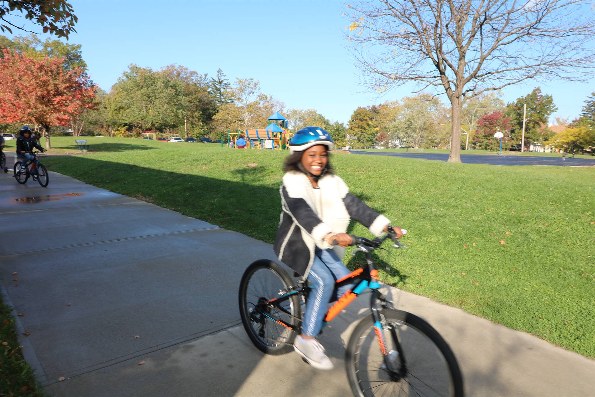 Ms. Stratton's Class Uses Bike Fleet