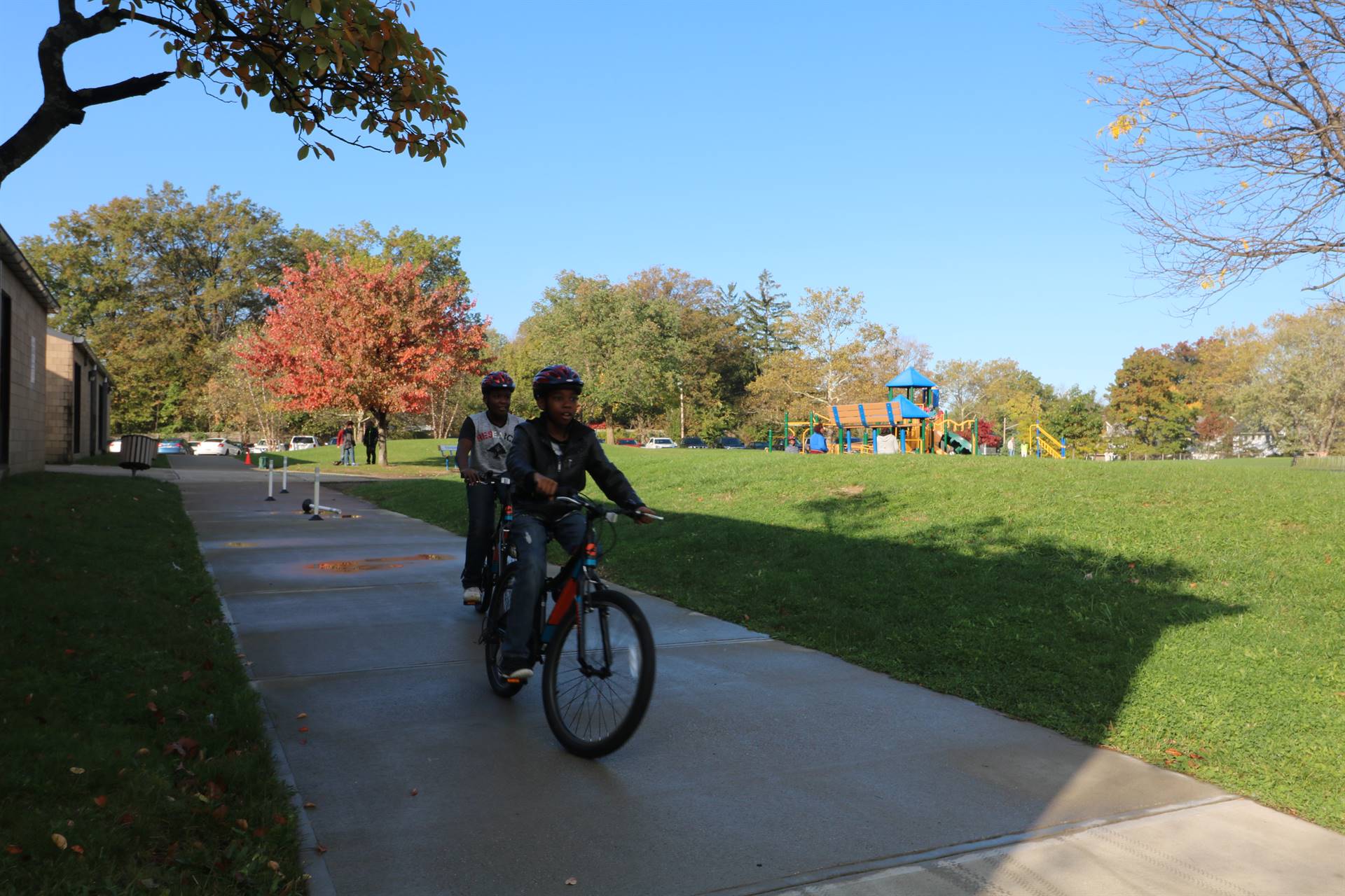 Ms. Stratton's Class Uses Bike Fleet