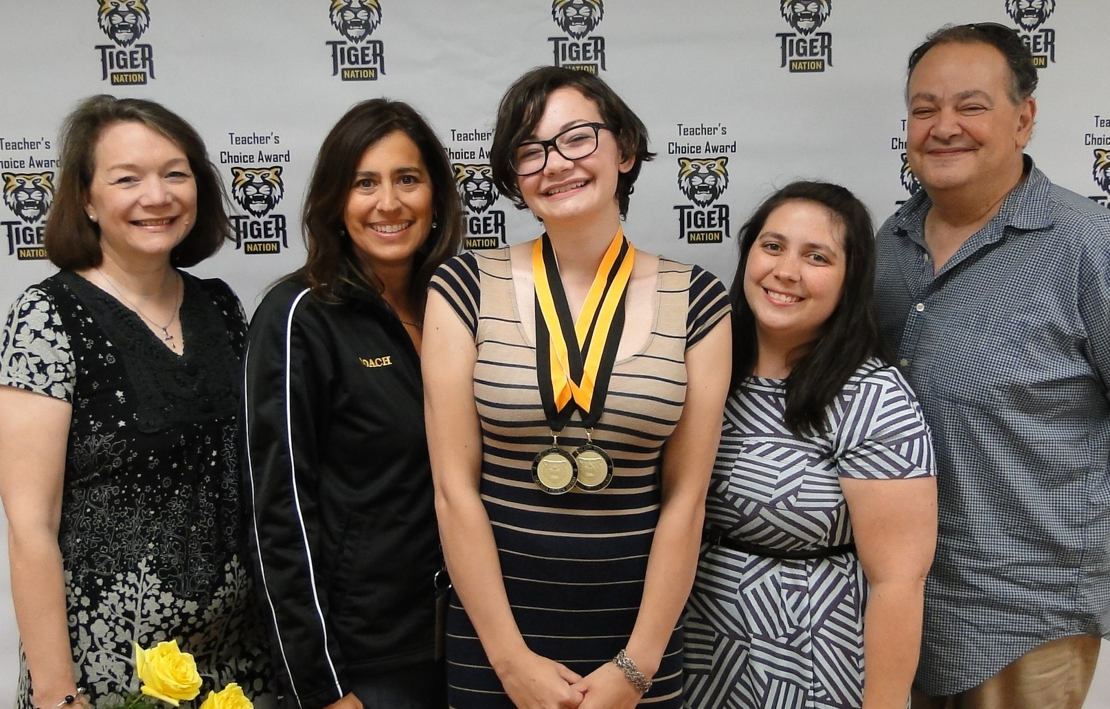 Gilda Weinstock recognized by Mrs. McDonald & Ms. Eisenberg