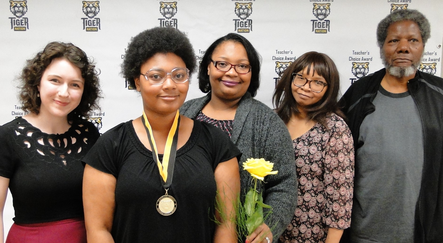 Maria Vaughn Jones recognized by Ms. Raack