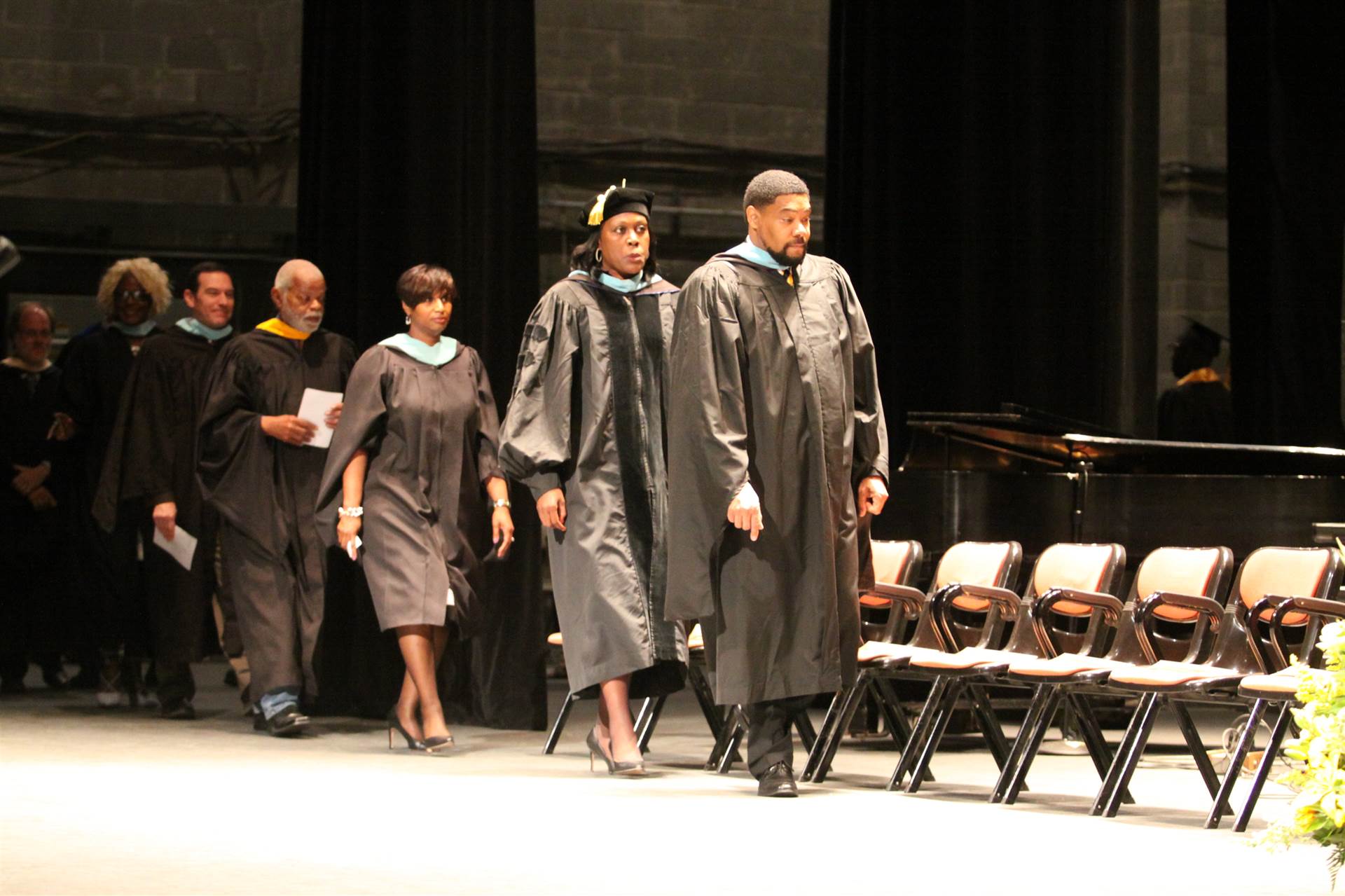 Graduates at the 2017 Heights High commencement