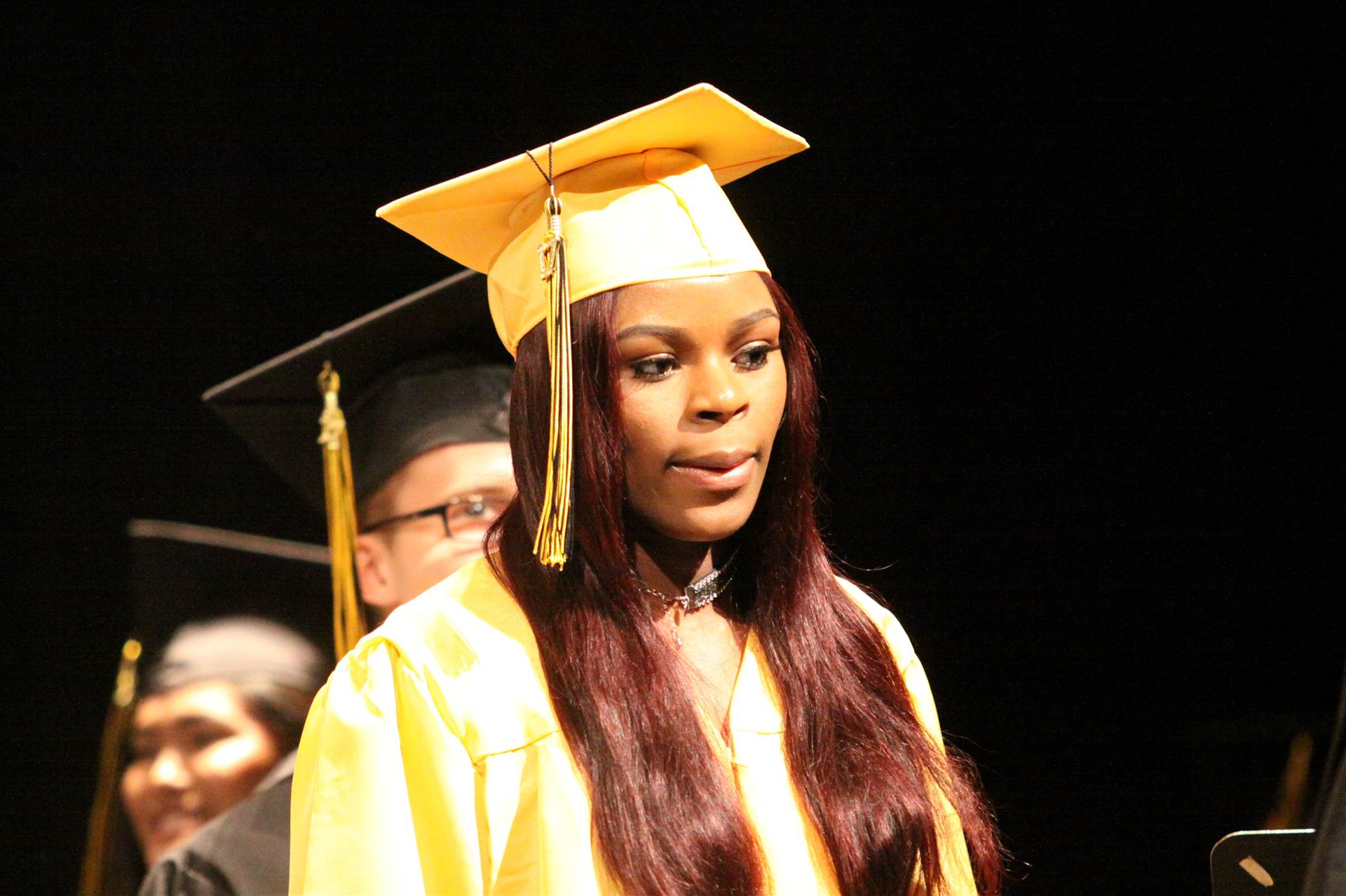 Graduates at the 2017 Heights High commencement