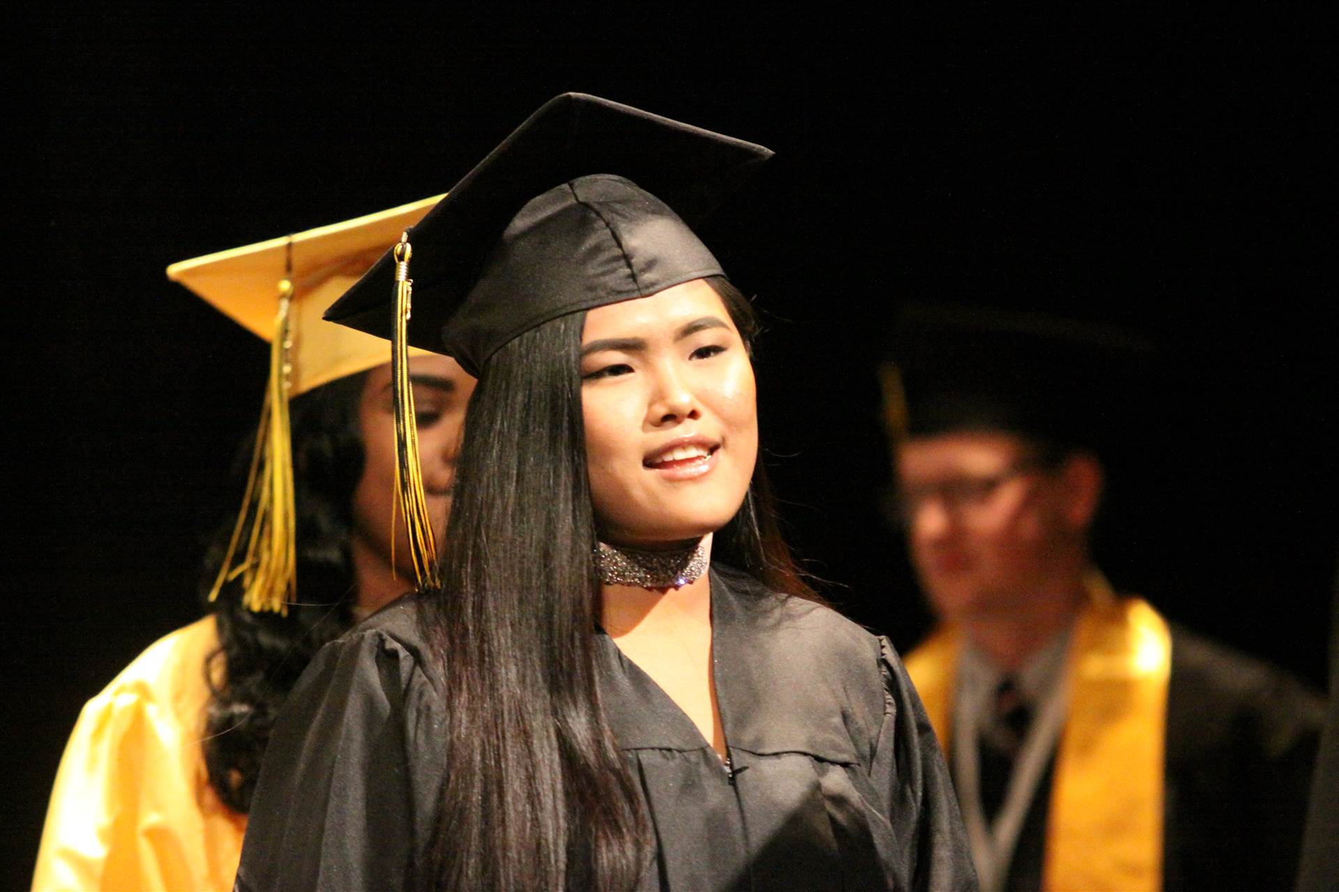 Graduates at the 2017 Heights High commencement