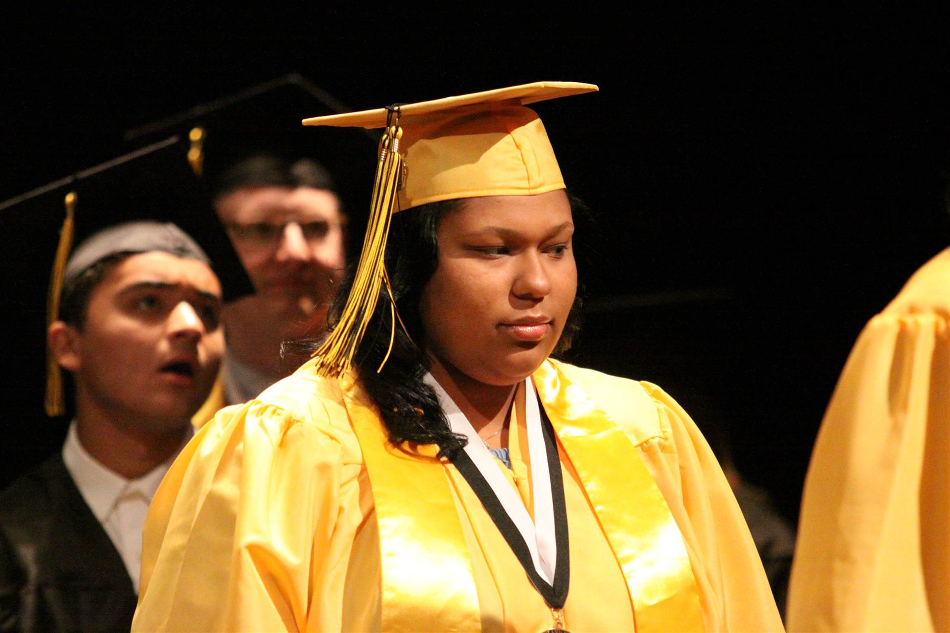 Graduates at the 2017 Heights High commencement