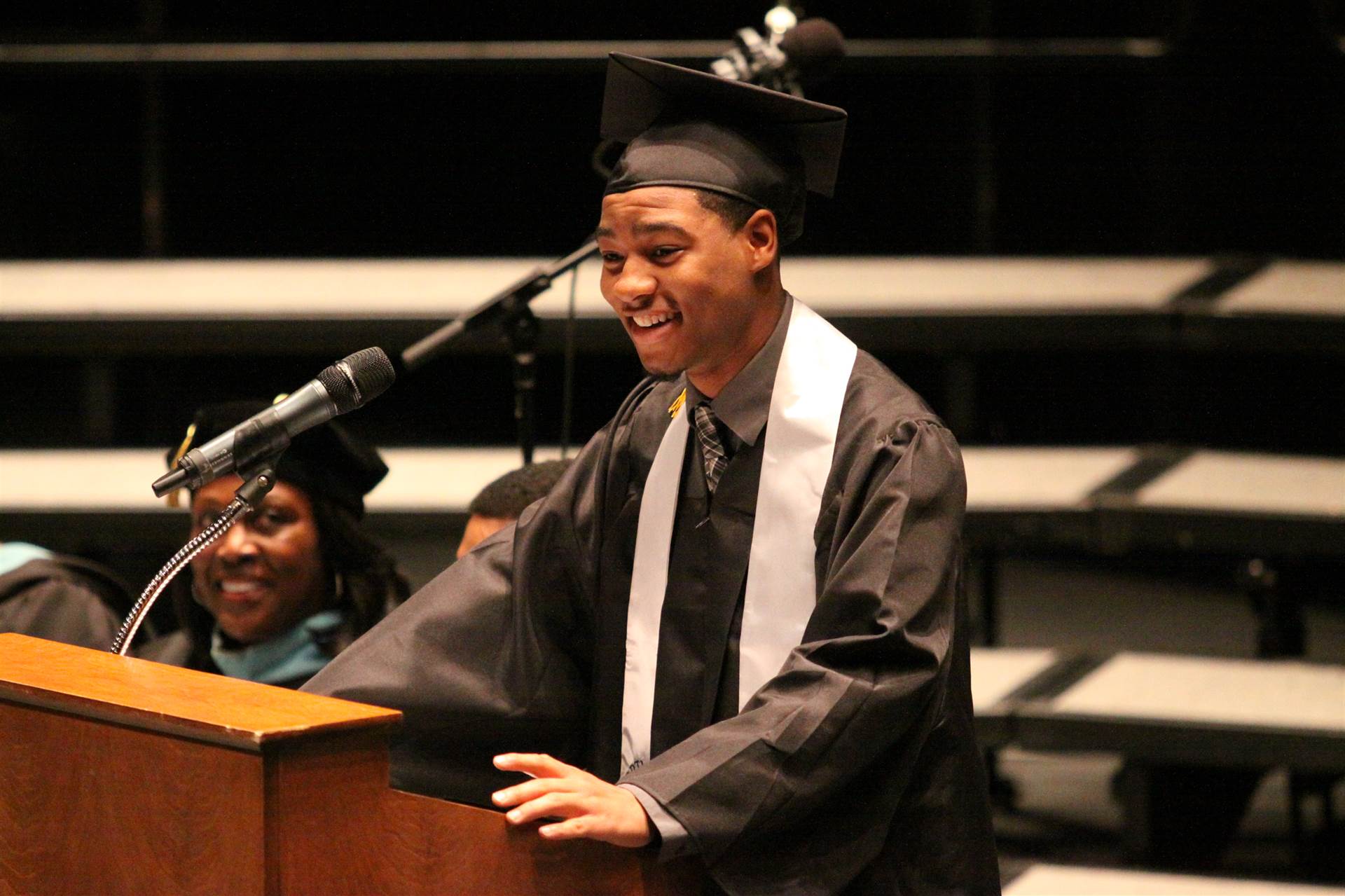 Graduates at the 2017 Heights High commencement