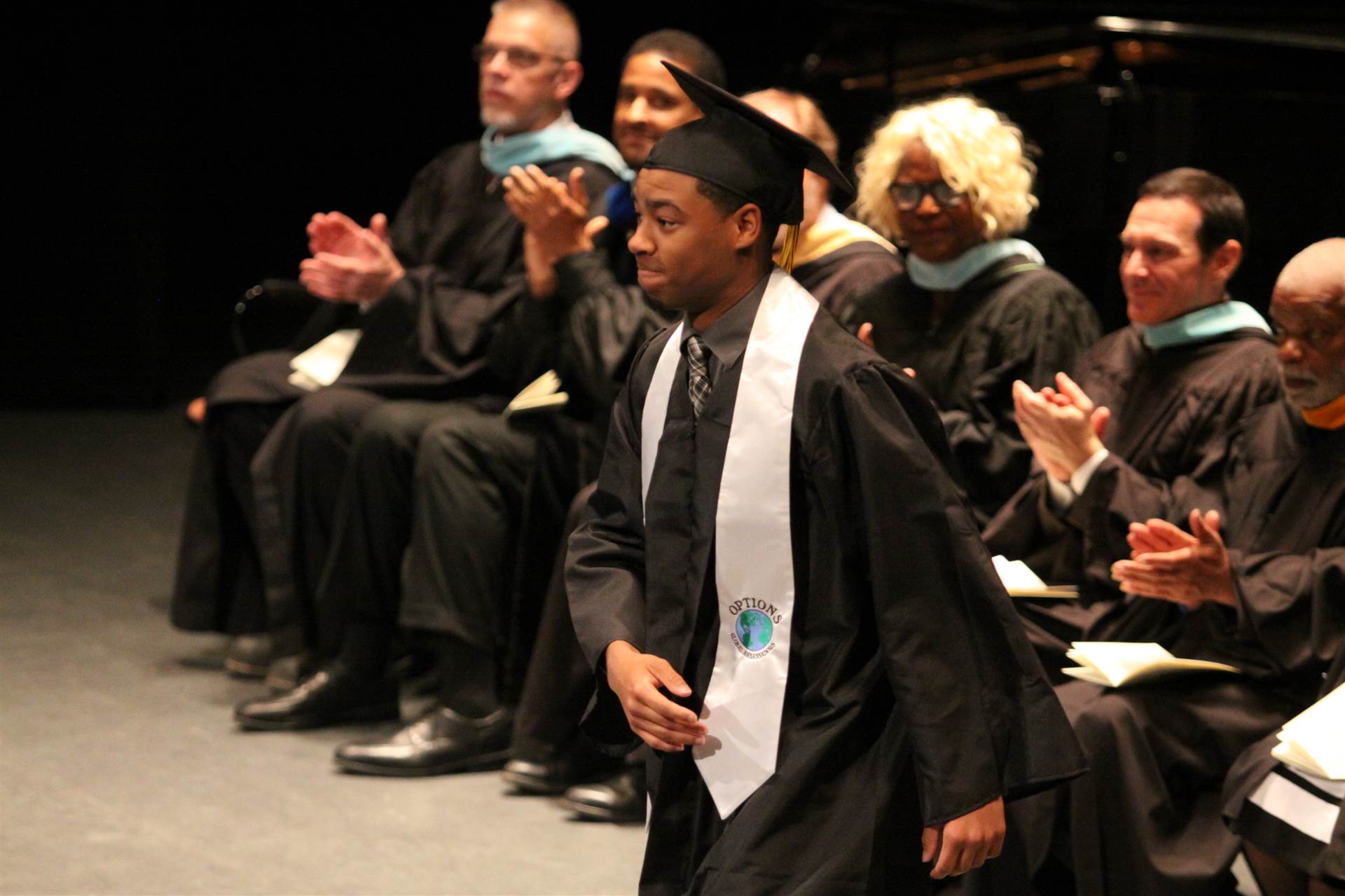 Graduates at the 2017 Heights High commencement