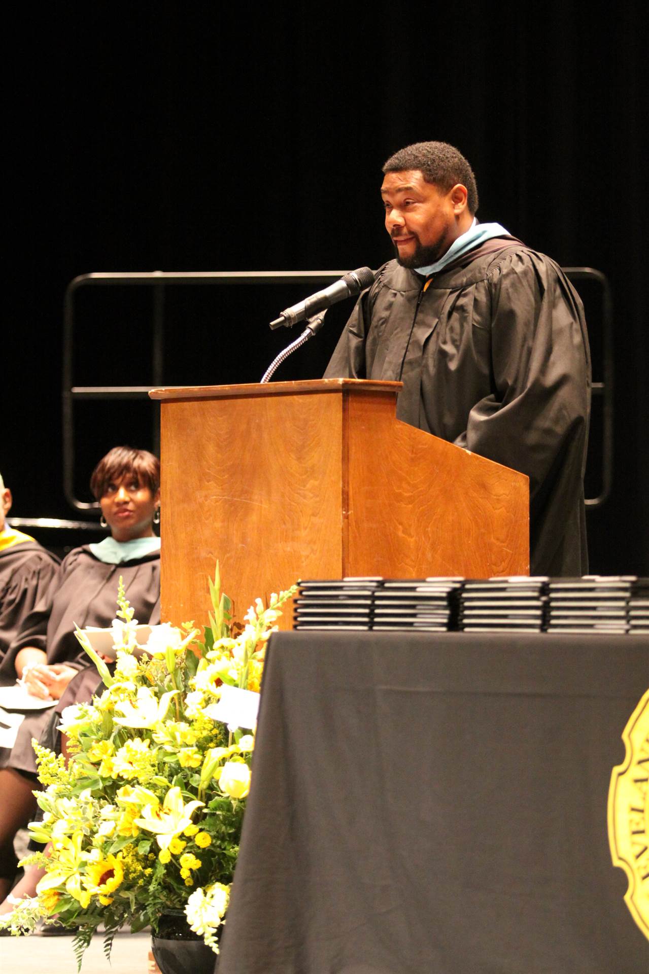 Graduates at the 2017 Heights High commencement