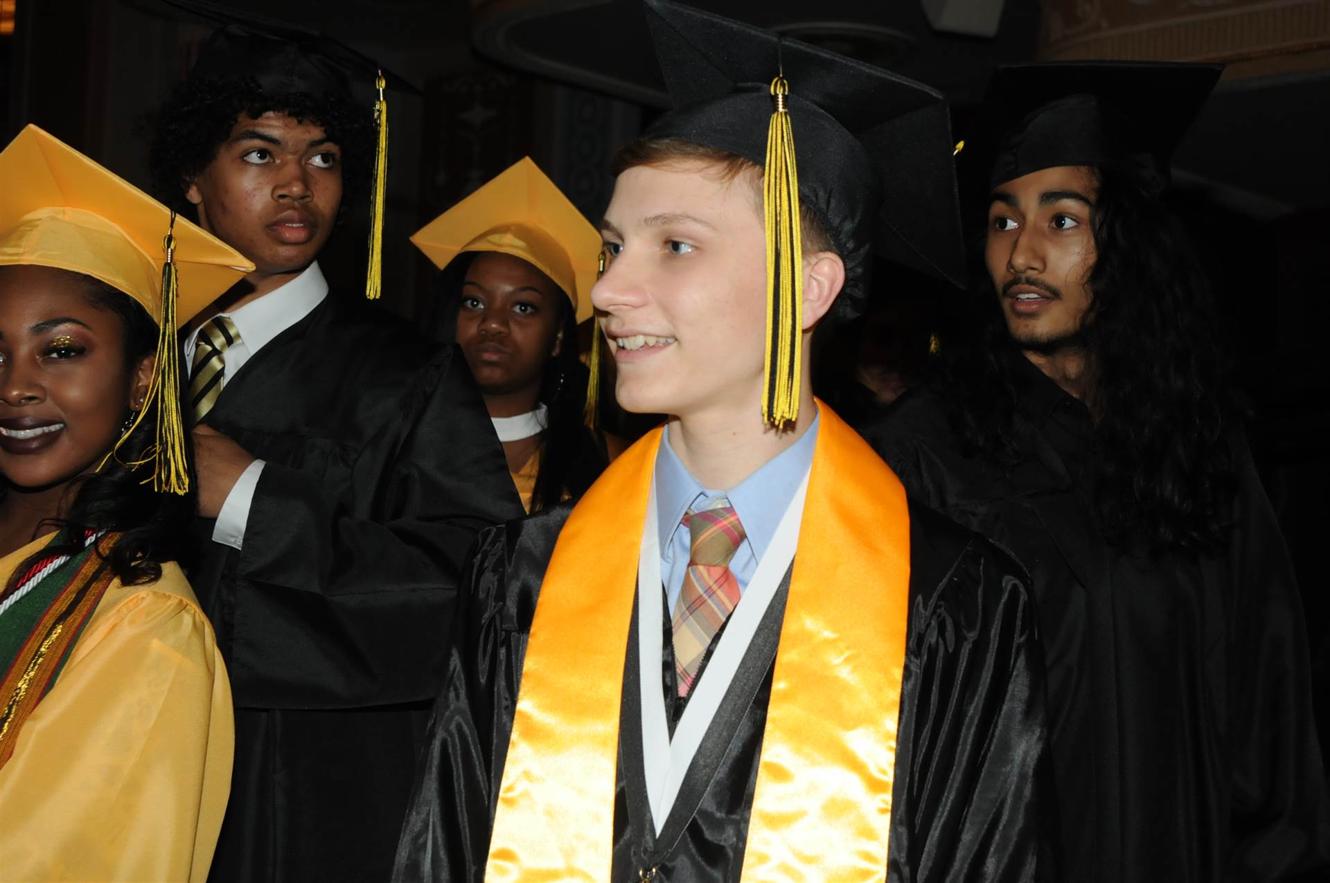 Graduates at the 2017 Heights High commencement