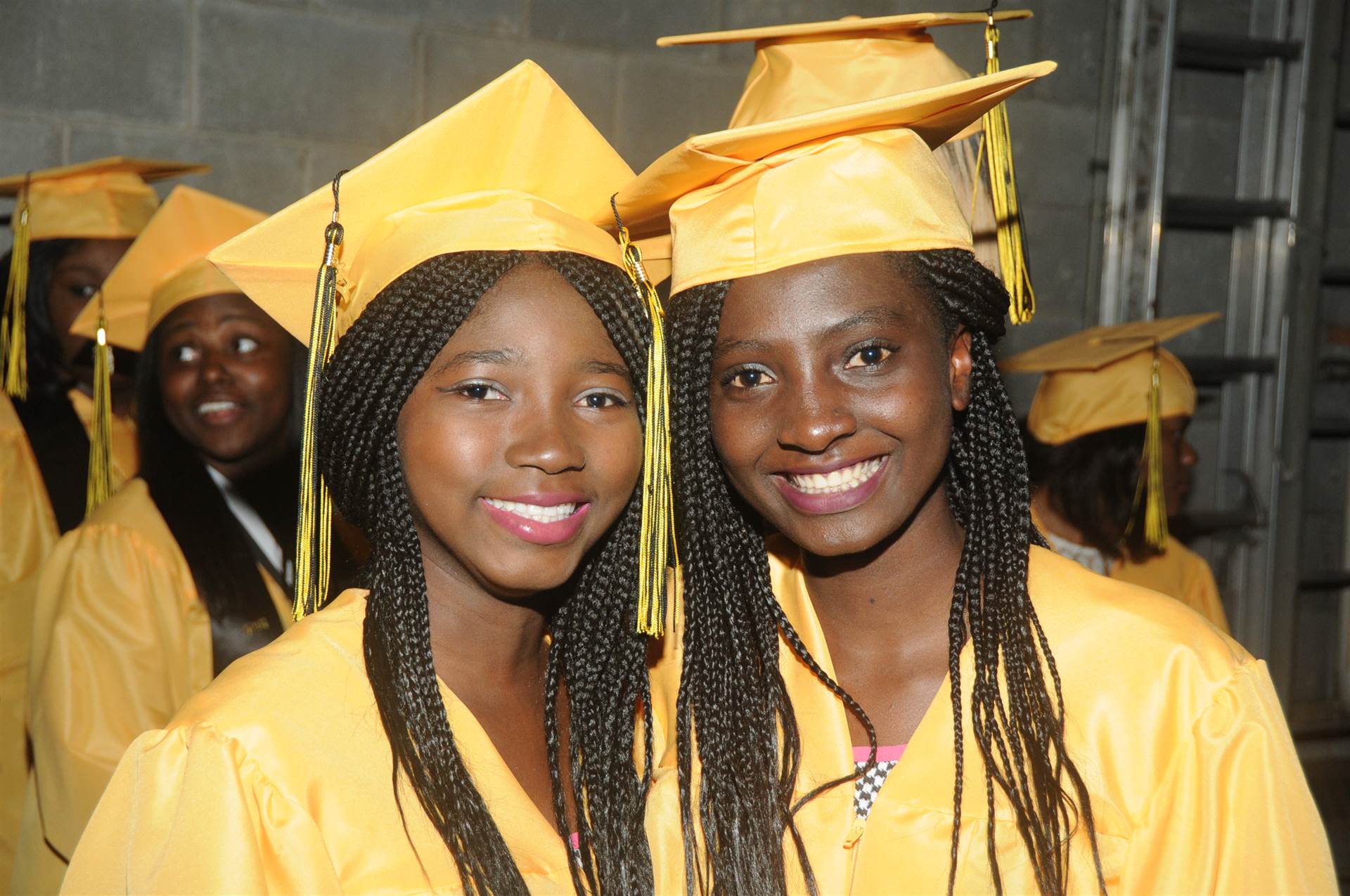 Graduates at the 2017 Heights High commencement