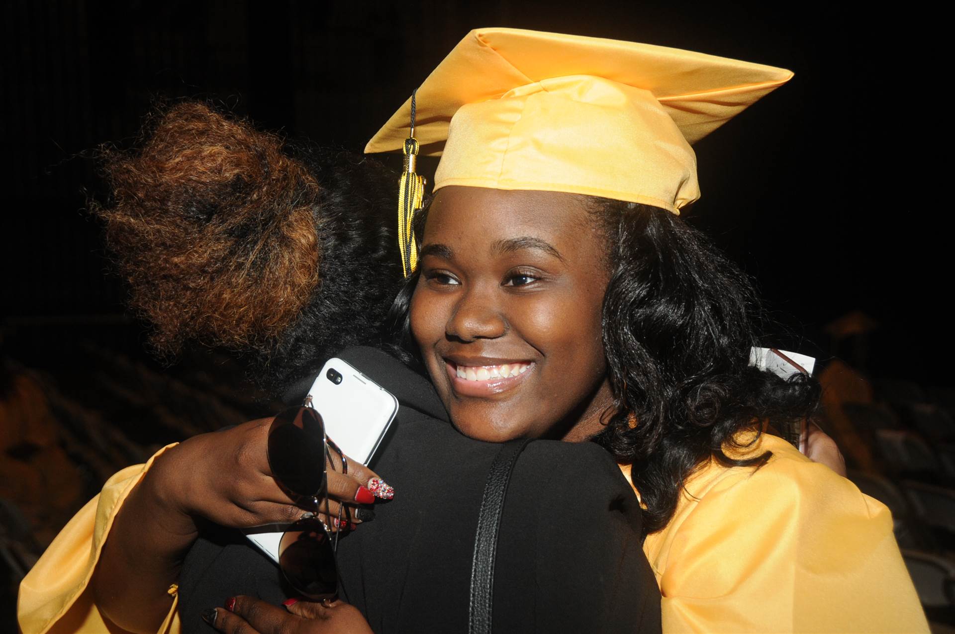 Graduates at the 2017 Heights High commencement