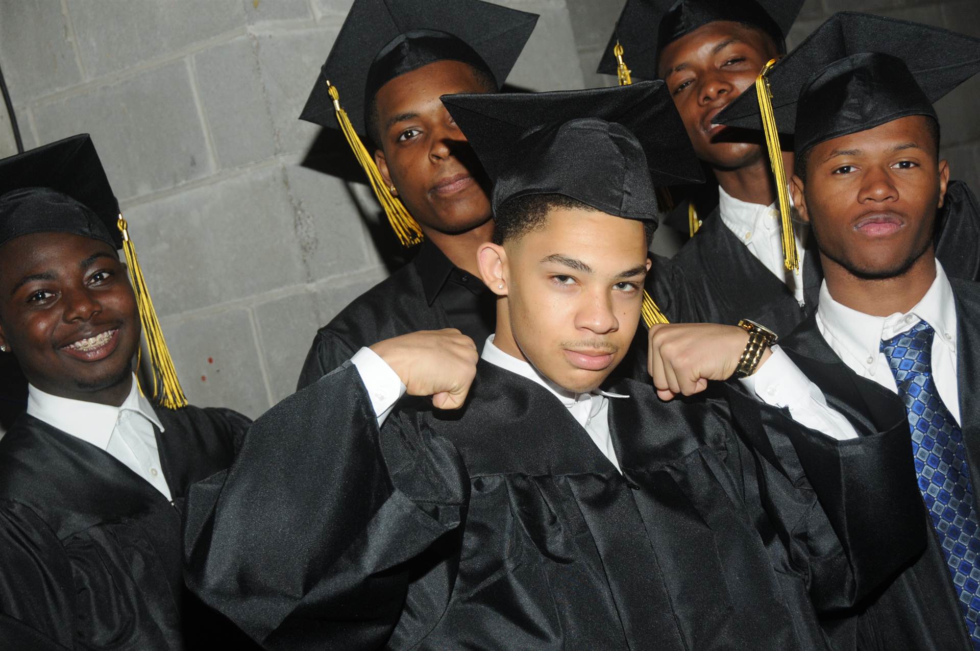 Graduates at the 2017 Heights High commencement