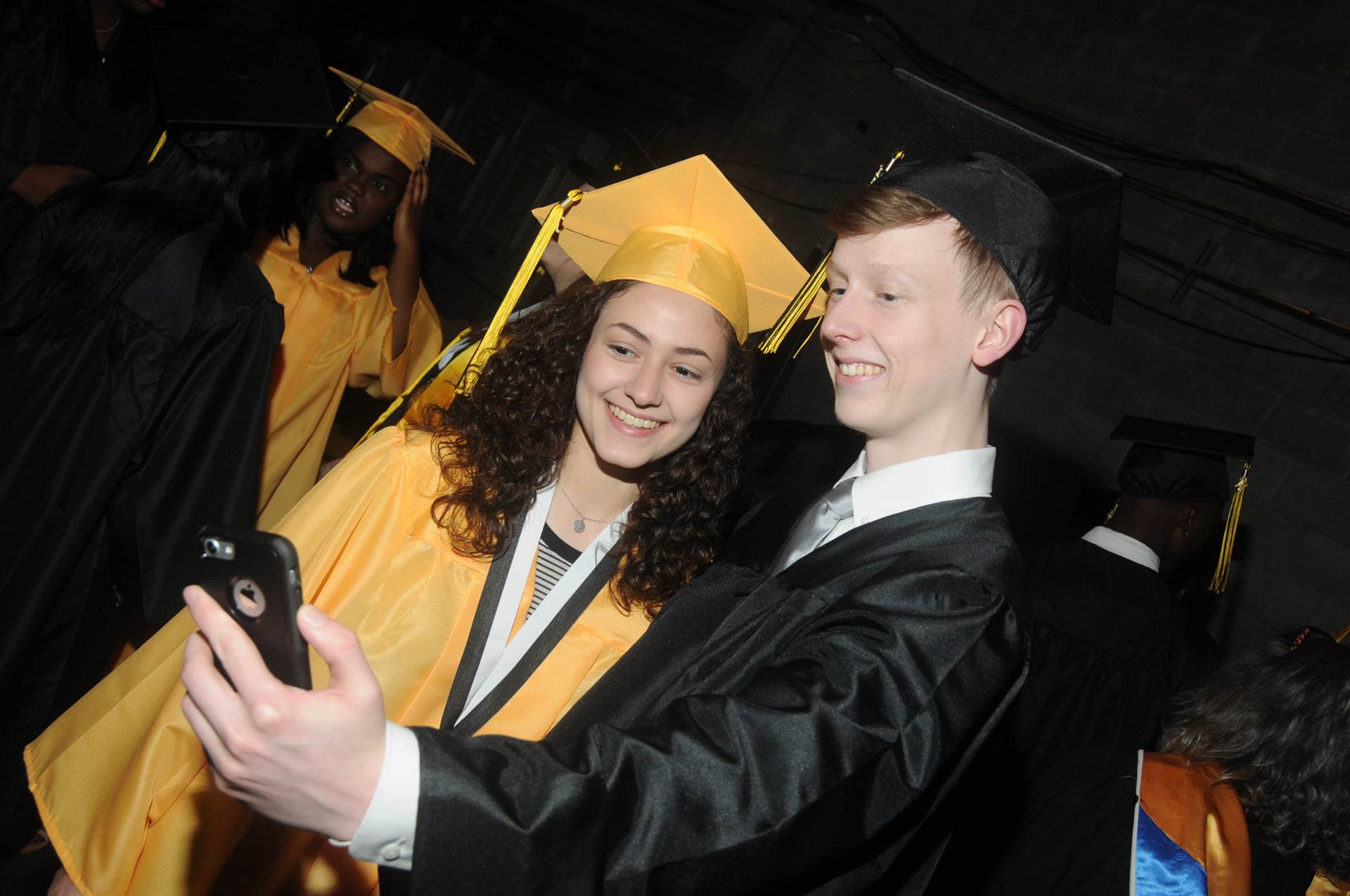 Graduates at the 2017 Heights High commencement